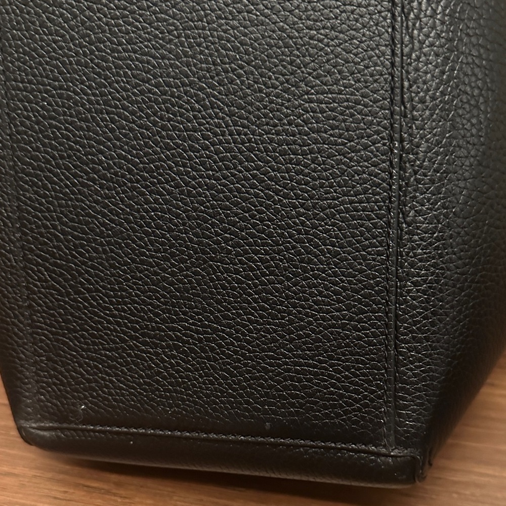 Tory Burch Black Leather Tote - Picture 10 of 12